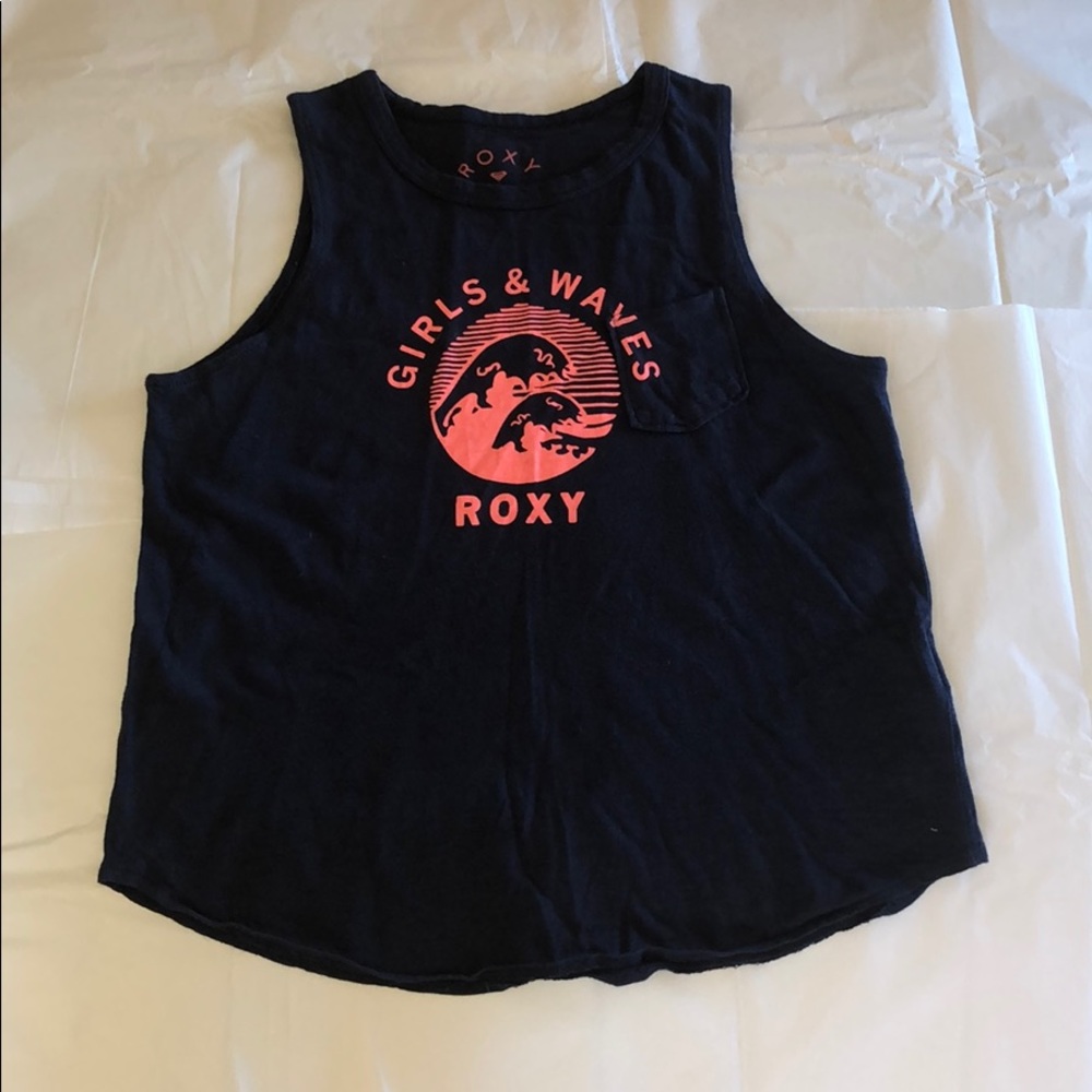 Girls navy blue tank top